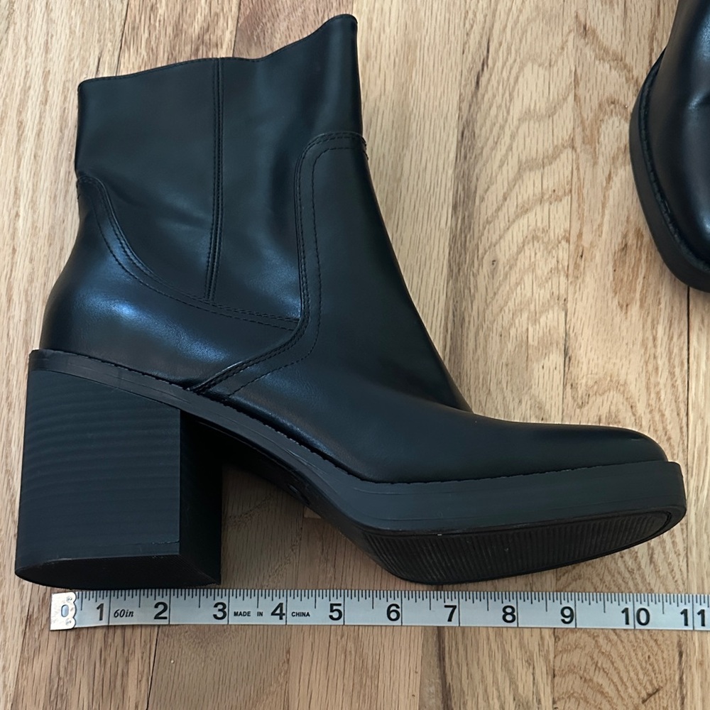 Black Ankle Boots - Picture 8 of 9